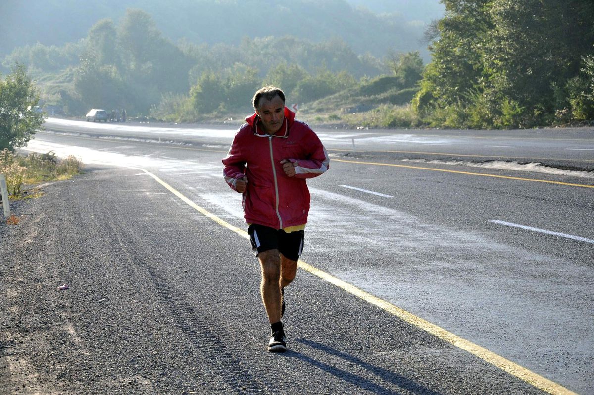 Kahraman İtfaiyeci 50 Kilometre Koştu