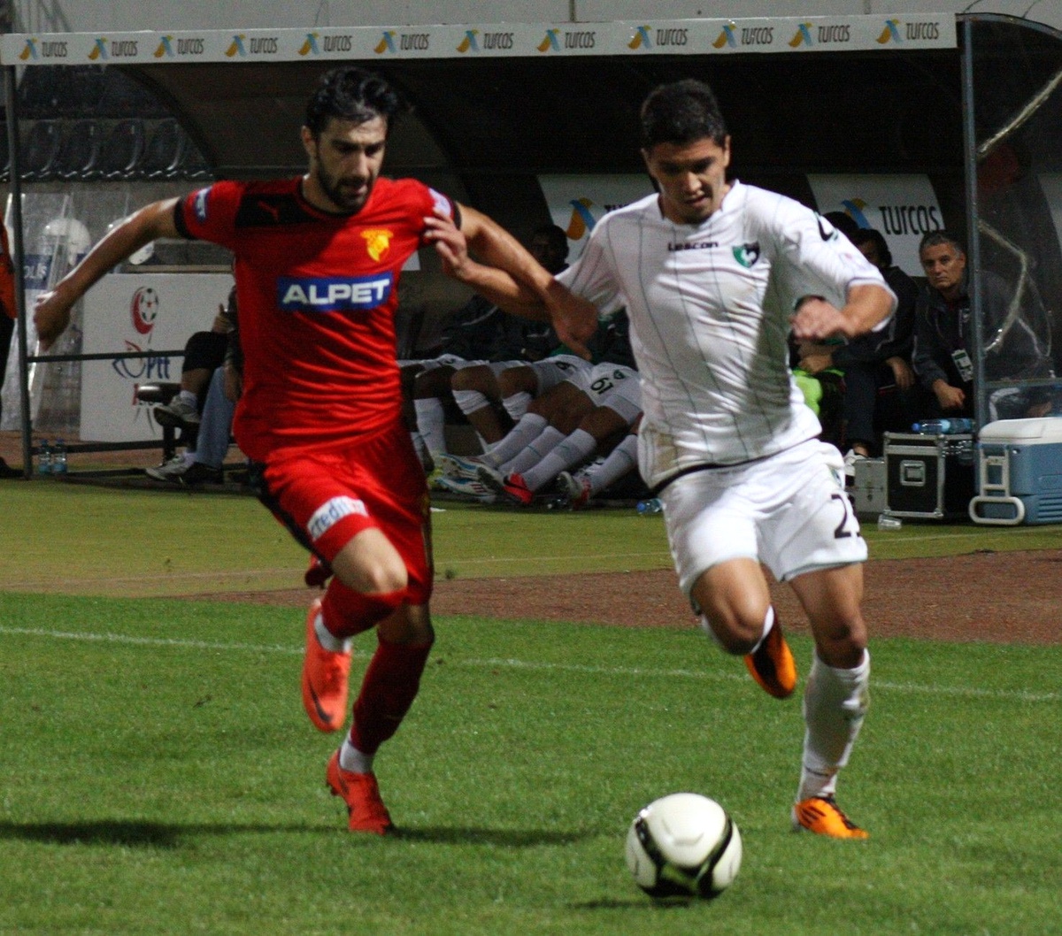 PTT 1. Ligde Görünüm -Denizlispor: 1 - Göztepe: 0