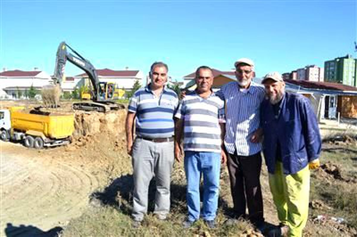 Yeni Cami İçin Çalışmalar Başladı