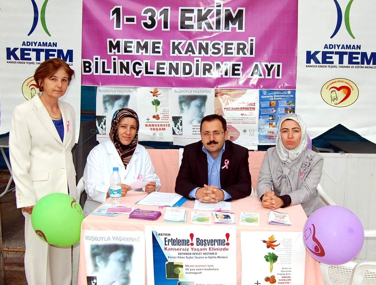 1-31 Ekim Meme Kanseri Bilinçlendirme ve Farkındalık Ayı
