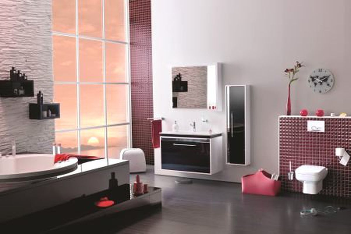 Banyolardaki Parıltı: Creavit Gloss Banyo Mobilyası