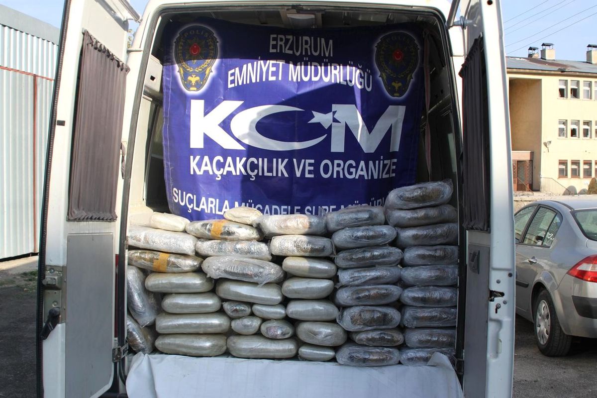 Erzurum\'da Uyuşturucu Operasyonu