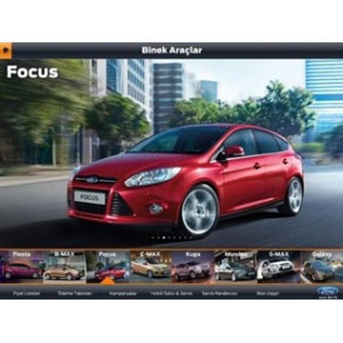 Ford\'un Tüm Modelleri, İpad Uygulamasında İncelenebiliyor