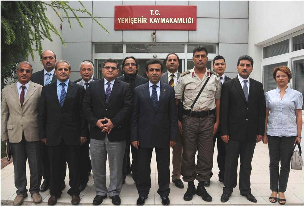 Güzeloğlu\'ndan Kaymakam Özarslan\'a Hoşgeldin Ziyareti