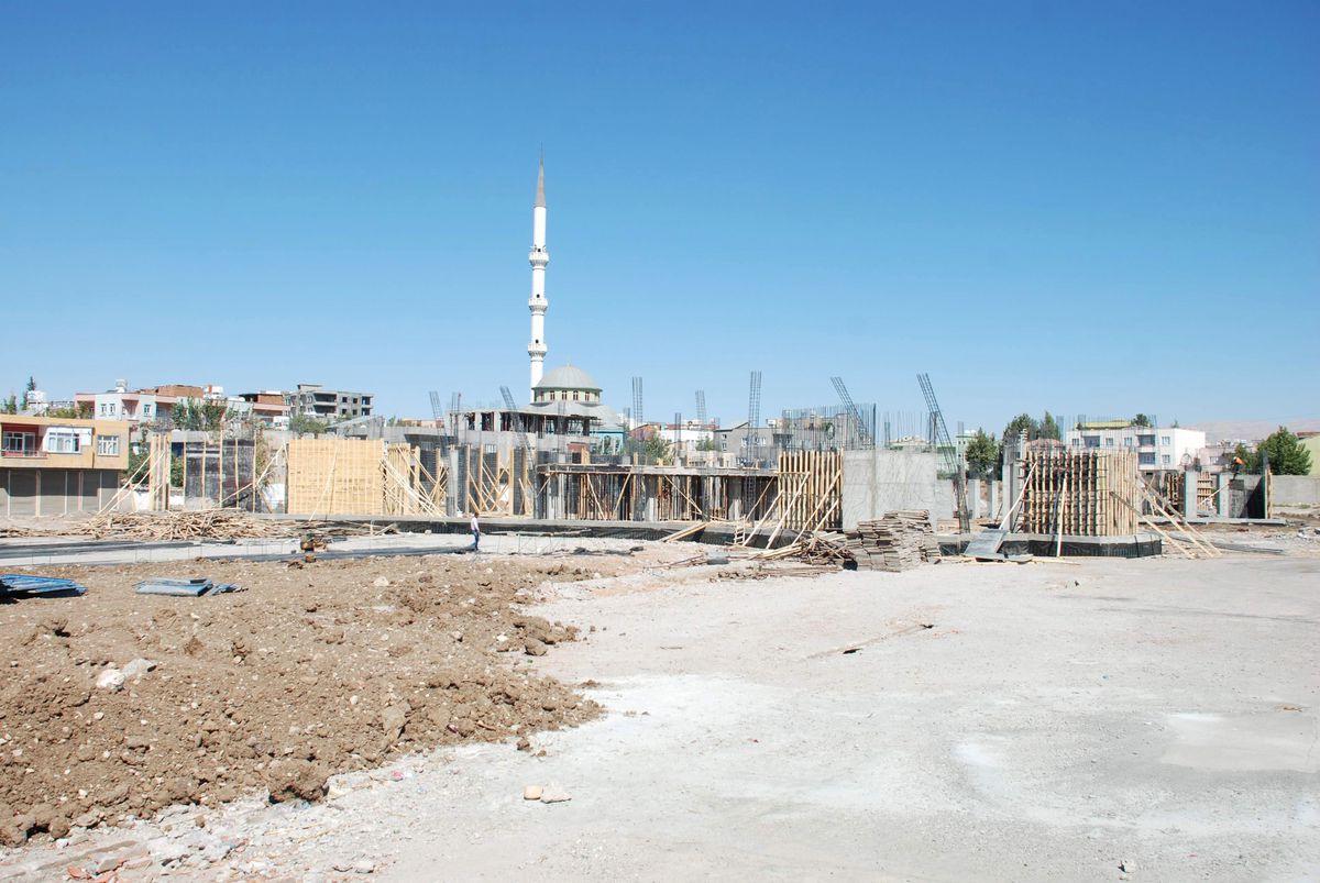 Kahta Otogarı İnşaatı Hızla İlerliyor