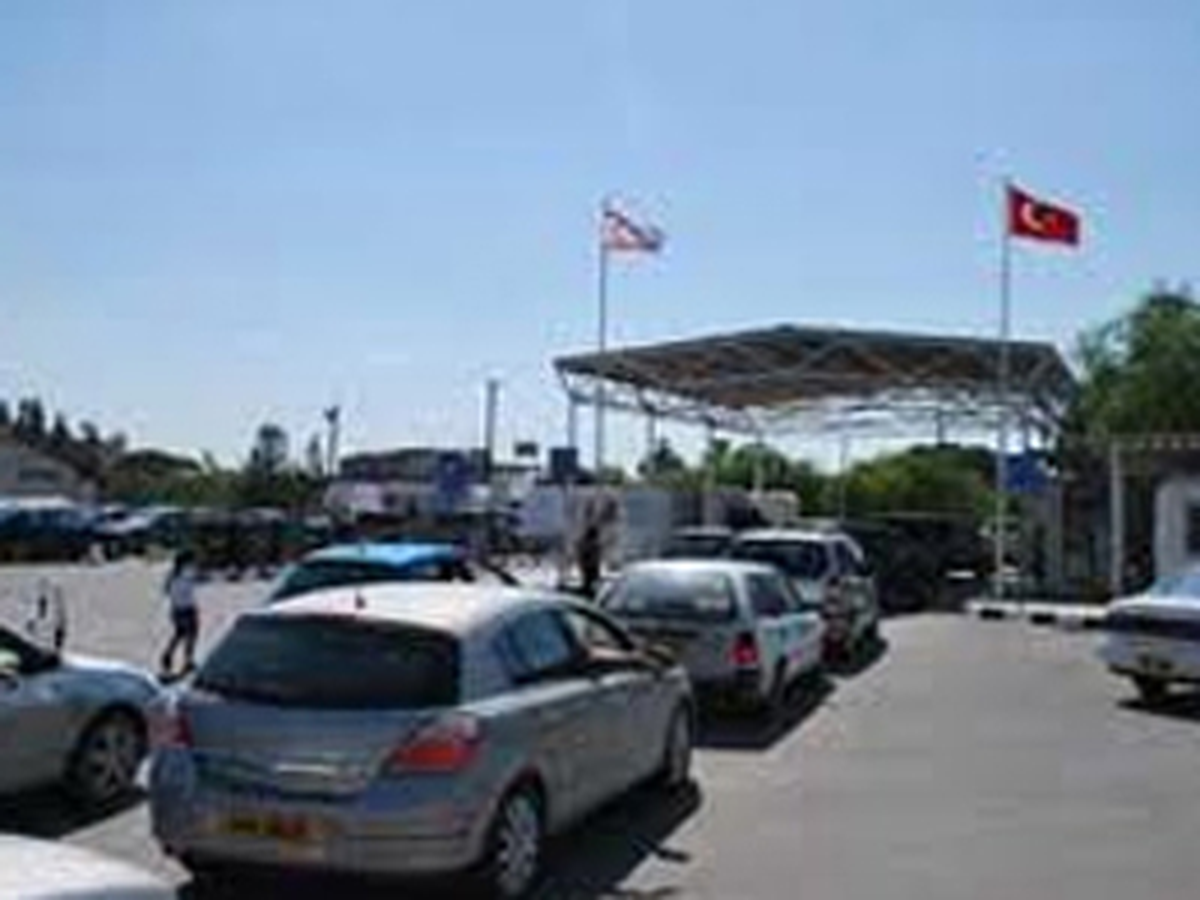 KKTC\'deki Kermiya Sınır Kapısı Eylem Nedeniyle Kapandı