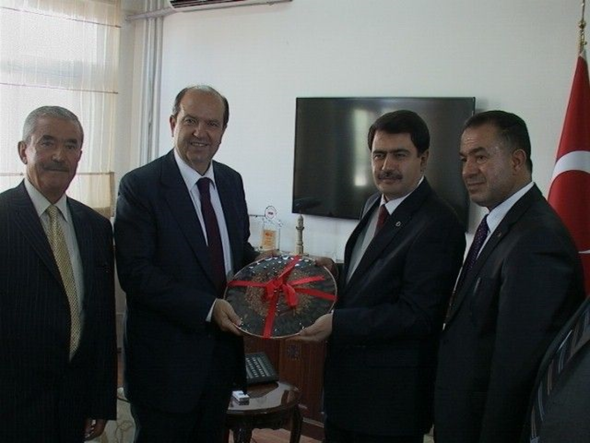 KKTC Maliye Bakanı Tatar Malatya\'da