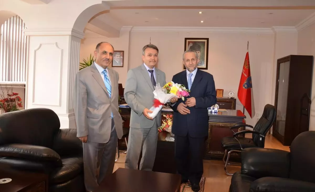 Müftü Gülce'den Emniyet Müdürü Şahin'e Ziyaret
