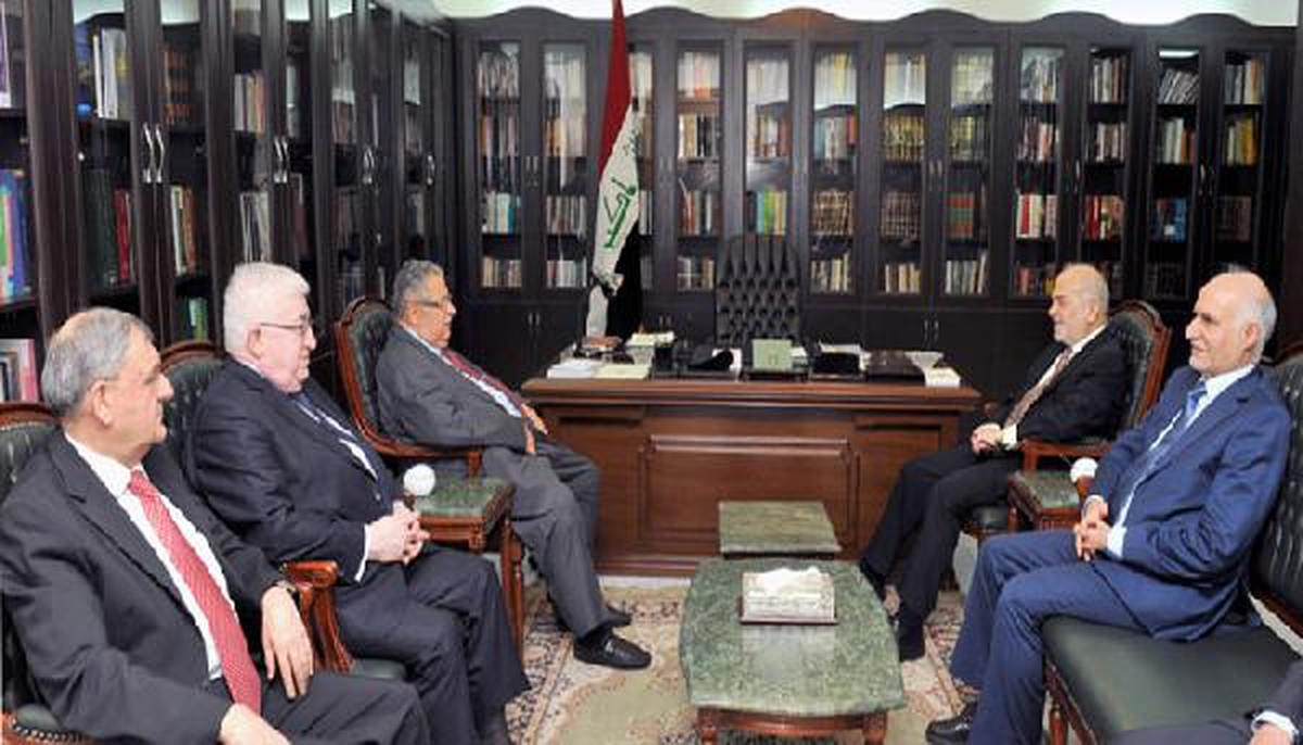 Talabani, Bağdat\'ta Ulusal İttifak Başkanı Caferi ile Görüştü