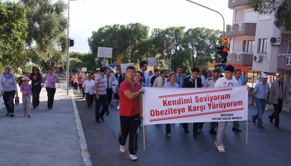 Bozdoğanlılar Sağlıklı Yaşam İçin Yürüdü