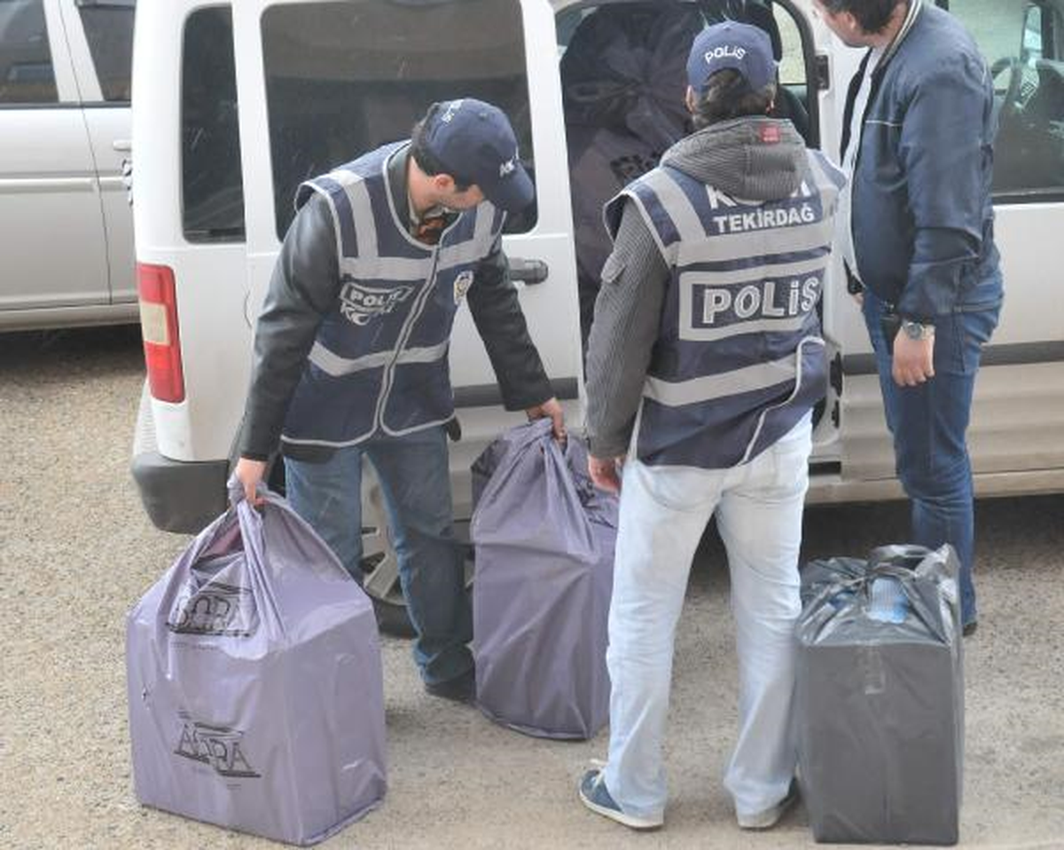 Çorlu\'da Kaçak Sigara Operasyonu