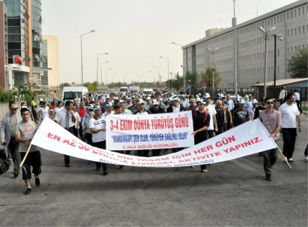 Diyarbakır\'da Obezite ile Mücadele Yürüyüşü