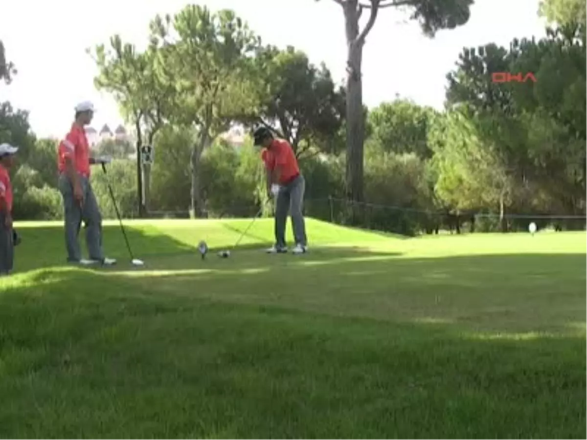 Dünya Amatör Erkekler Golf Takım Şampiyonası Belek\'te Başlıyor
