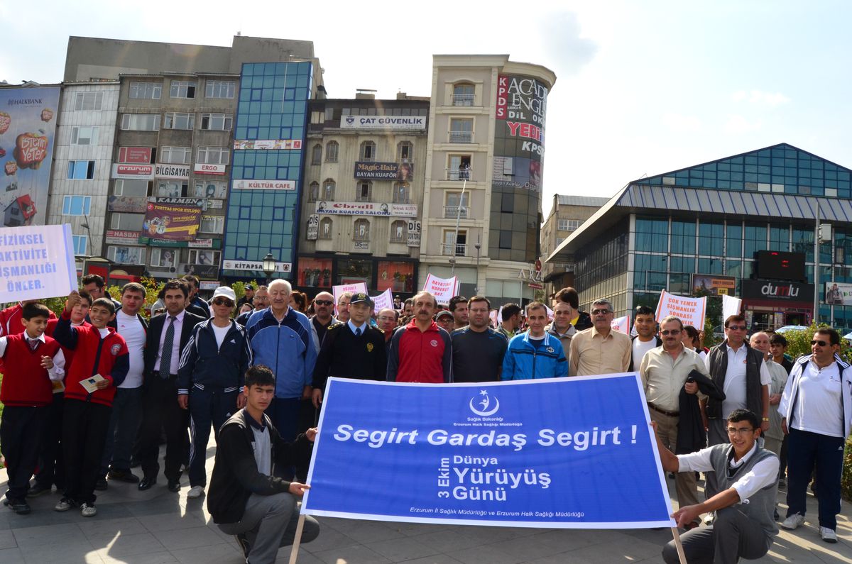 Dünya Yürüyüş Günü Kutlandı
