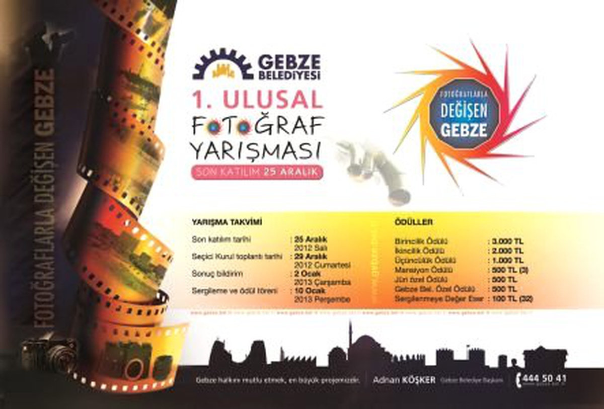 Gebze Belediyesi Ulusal Fotoğraf Yarışması