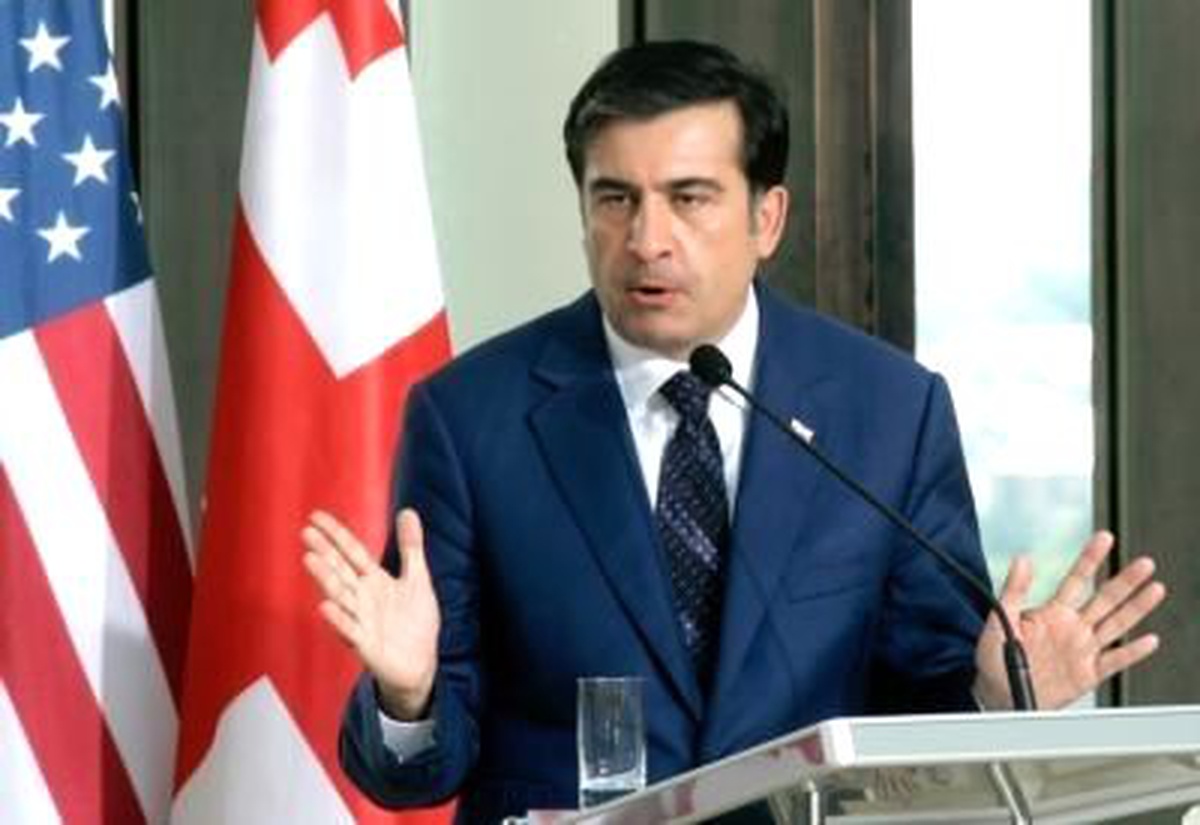 Gürcistan Cumhurbaşkanı Mihail Saakaşvili, Dün Yapılan Parlamento Seçimlerinin İlk Sonuçlarına Göre...