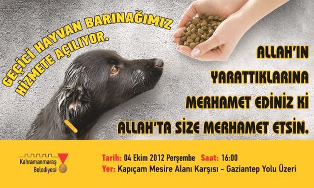 Hayvan Barınağı Hizmete Açılıyor