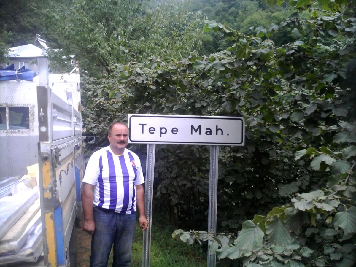 İlçe ve Köylerde Tabela Çalışması