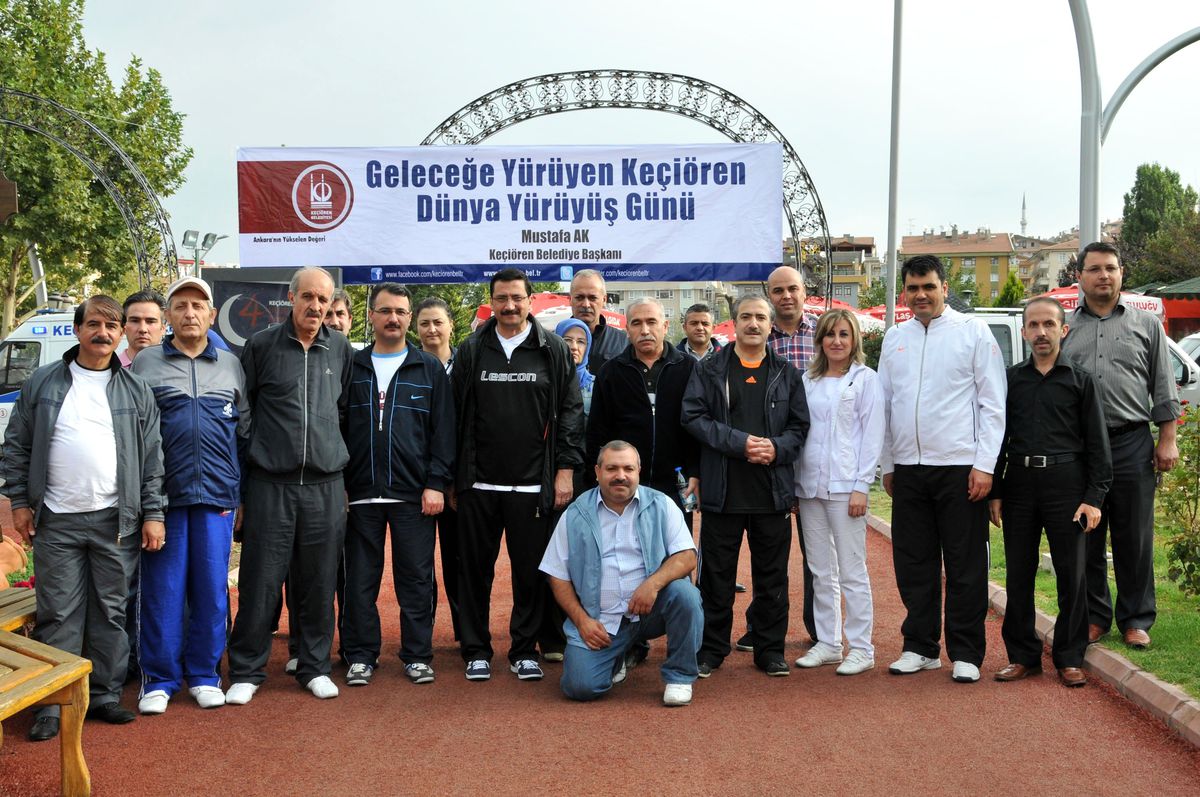 Keçiörenliler Sağlık İçin Yürüdü