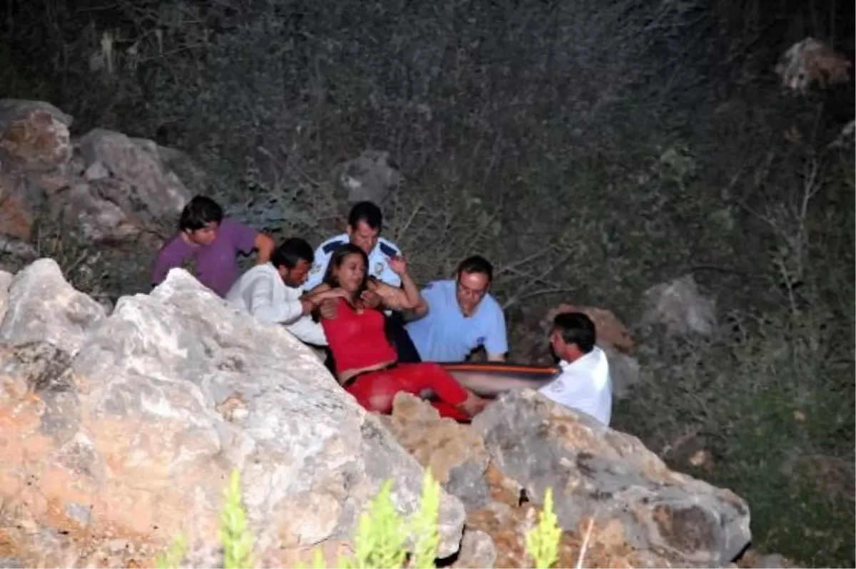 Manzara İzlerken Aşağı Yuvarlandı