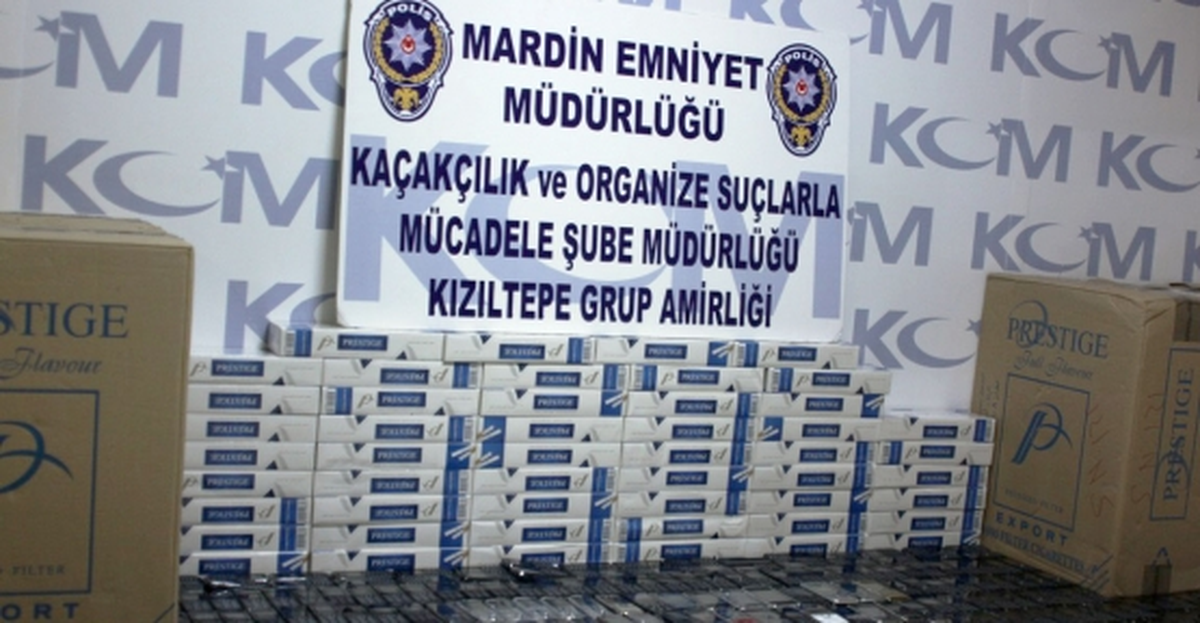 Mardin\'de Gümrük Kaçağı Ürün Operasyonu