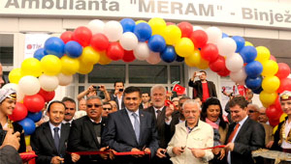 Meram\'ın "Kardeşlik Eli" Bosna\'da