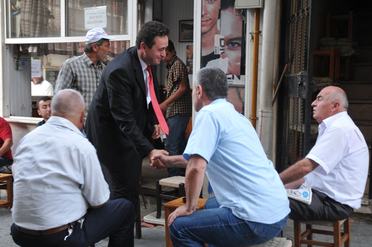 MHP\'li Okan Yanmaz, Seçim Çalışmalarına Başladı