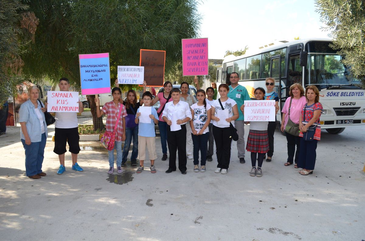Söke Çocuk Meclisi Hayvan Haklarına Dikkat Çekti