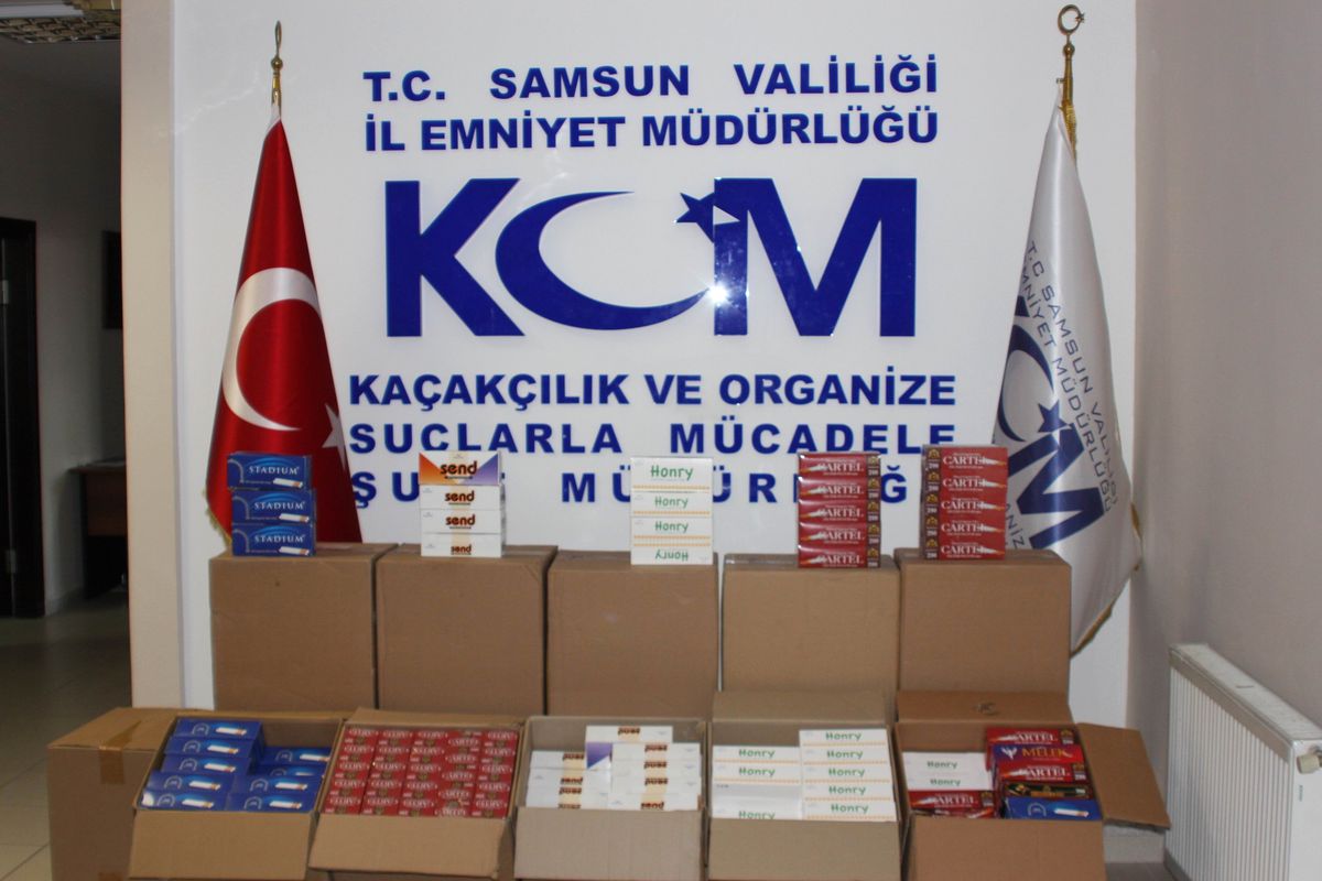 Tarım İlacı Satan İş Yerinde 161 Bin Makaron Ele Geçti
