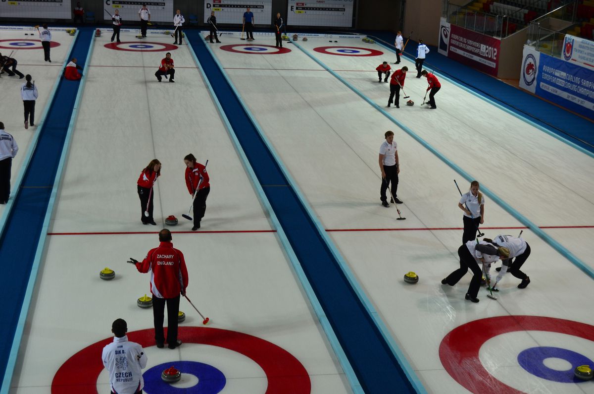 Curlingde Gözler \'C\' Klasman Maçlarında