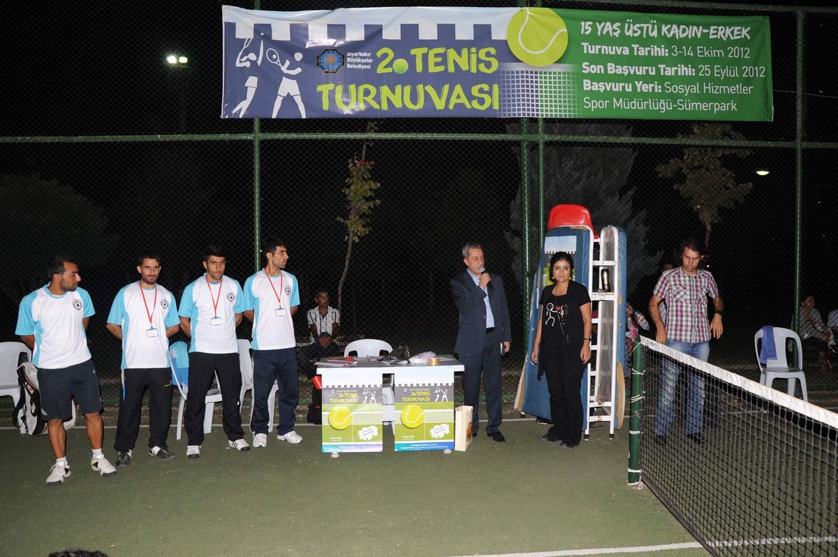 Diyarbakır\'da 2. Tenis Turnuvası Başladı