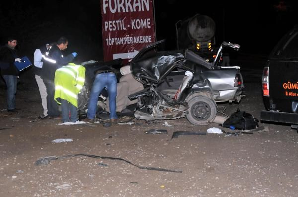 Gümüşhane\'de Trafik Kazası: 4 Ölü