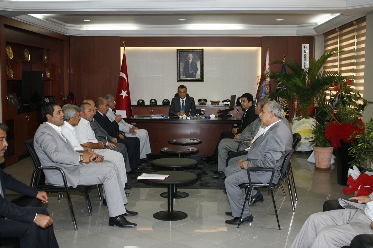 İl Genel Meclisi\'nden Emniyet Müdürü Aydın\'a Ziyaret