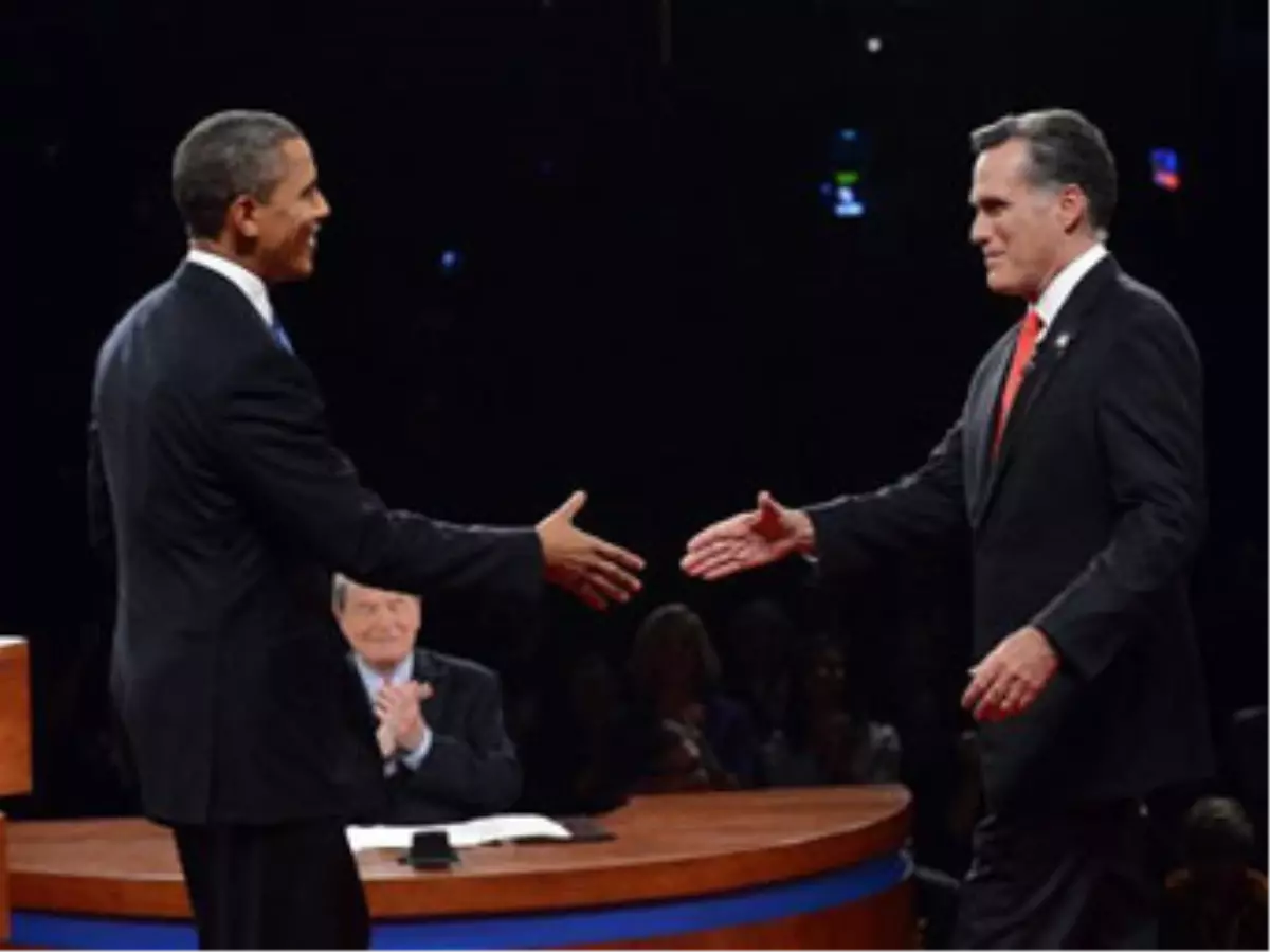 İlk Tartışmanın Galibi Romney