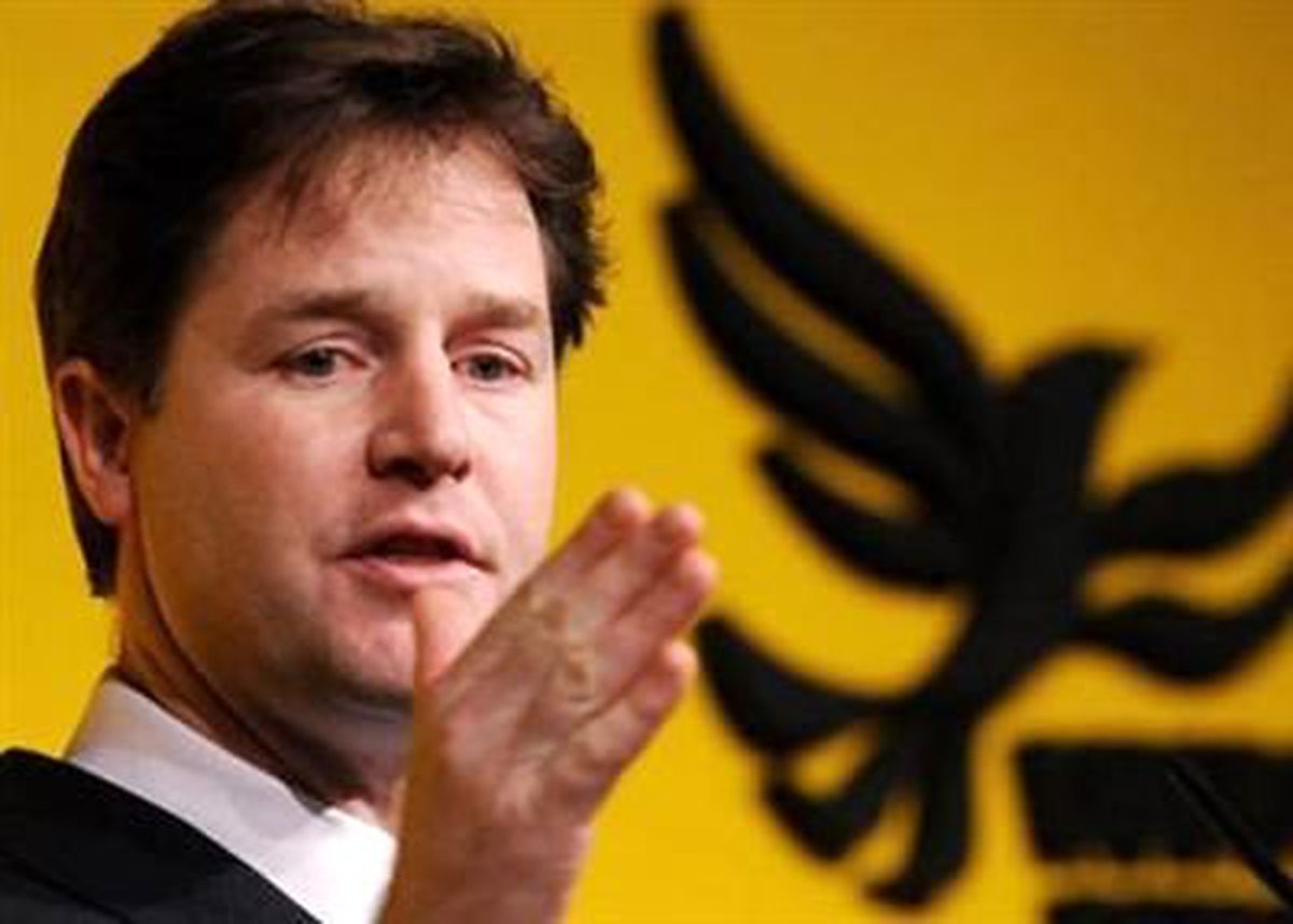 İngiltere Başbakan Yardımcısı Nick Clegg.