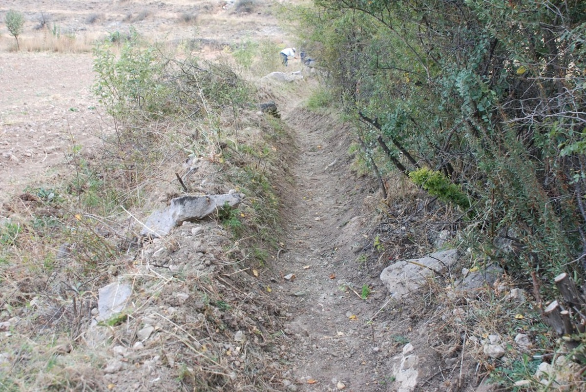 Melikgazi\'de Sulama Suyu Kanal İnşaatları Sürüyor