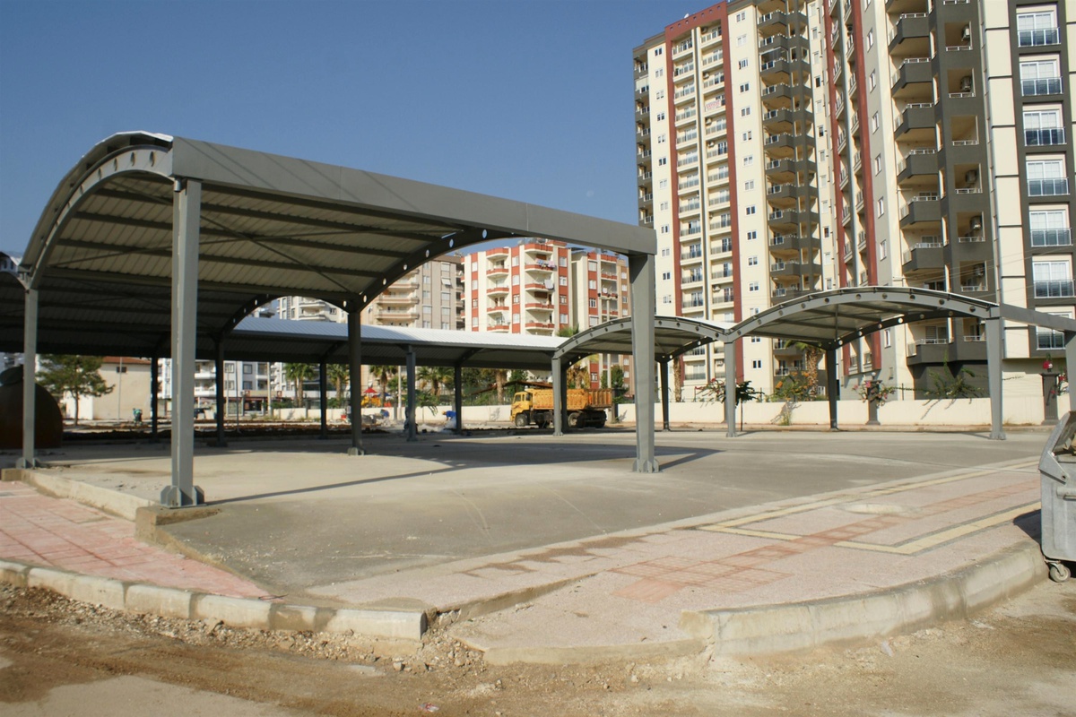 Mezitli Modern Bir Semt Pazarına Kavuşuyor