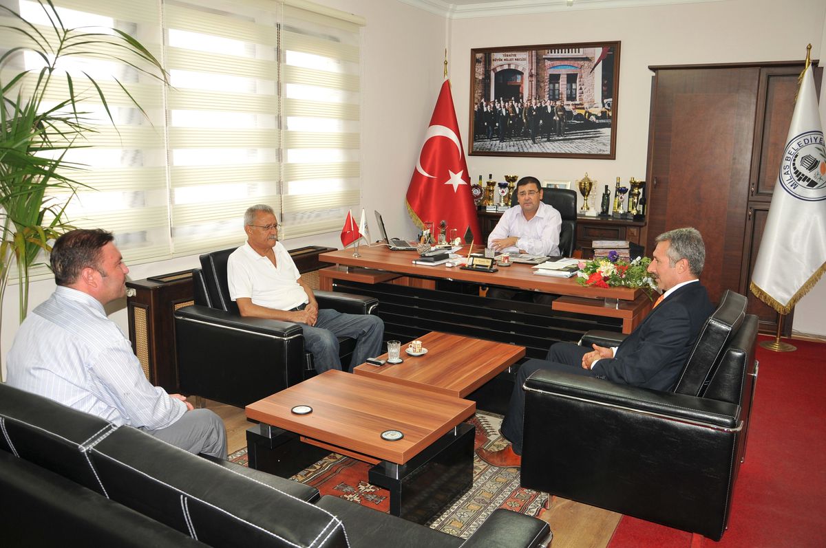 Milas Müftüsü Kocabaş\'tan Başkan Tokat\'a Ziyaret