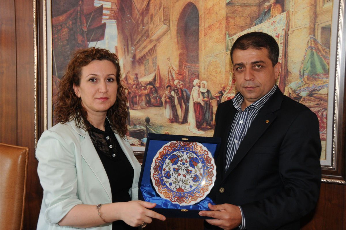 Müsiad\'ın Kırıkkale\'deki İlk Bayan Üyesine Plaket