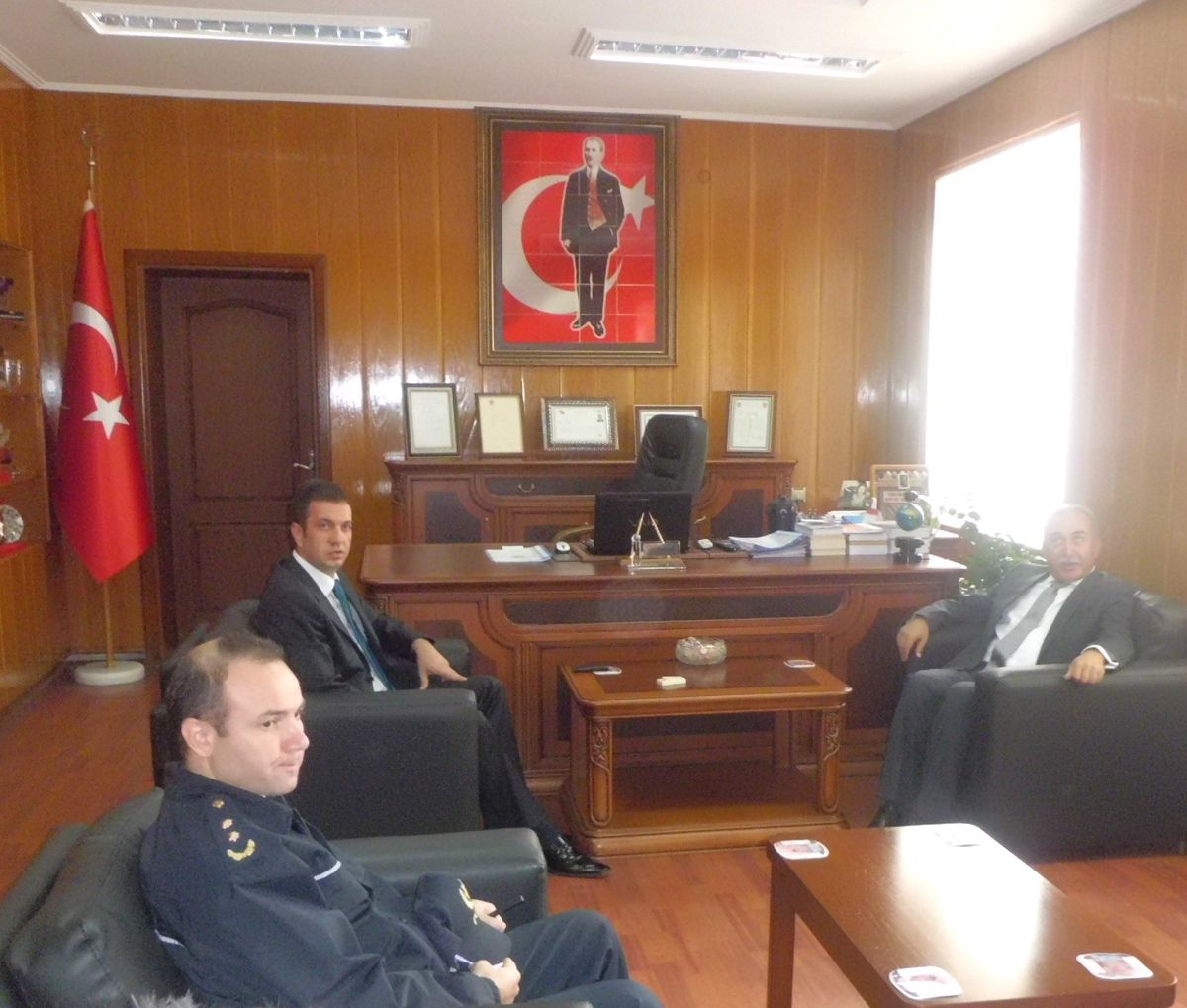Sakarya Valisi Mustafa Büyük Karasu Kaymakamlığı\'nı Ziyaret Etti