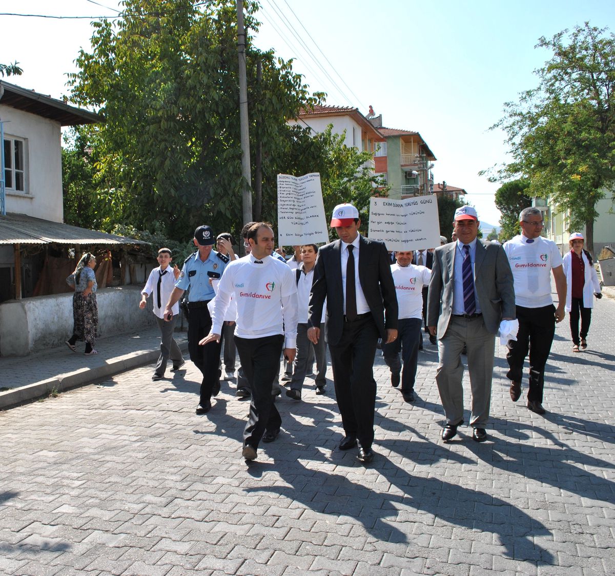 Selendi de "Dünya Yürüyüş Günü"