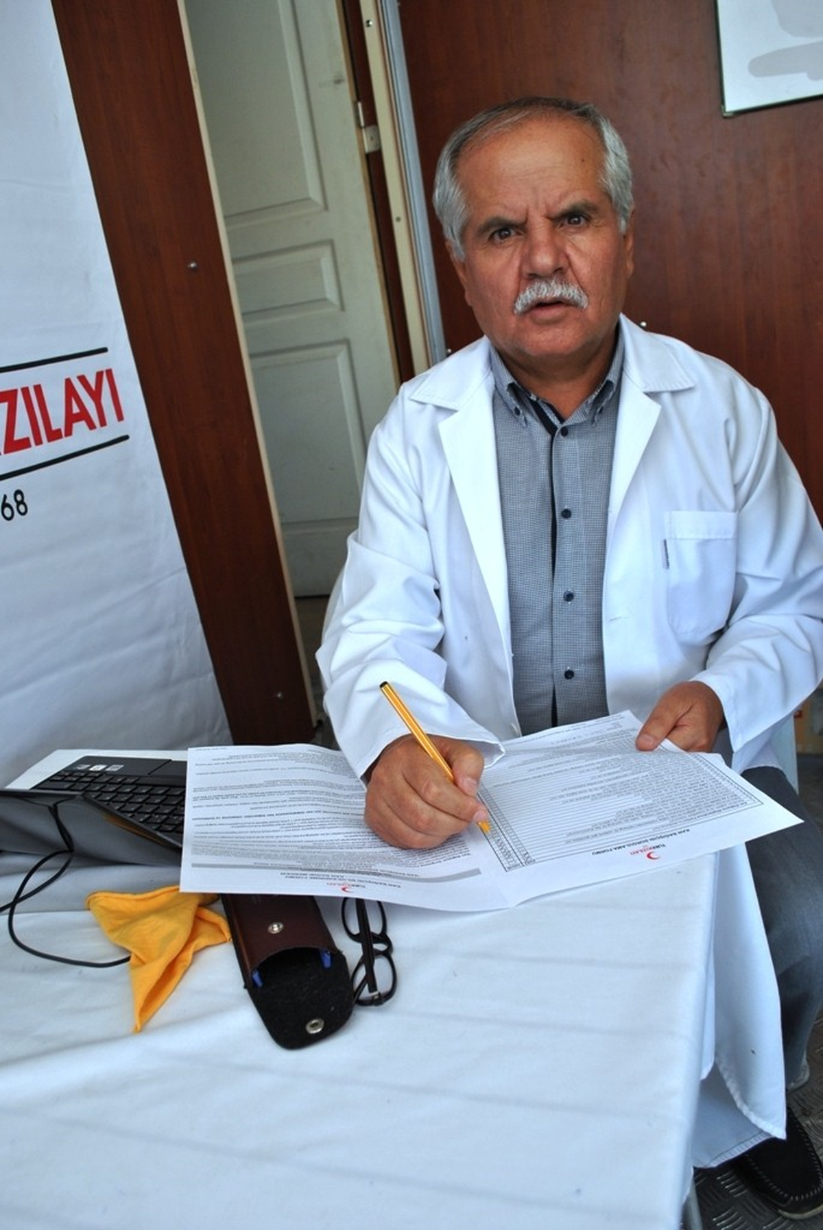Selendi Halkı Kan Vermeye Koştu