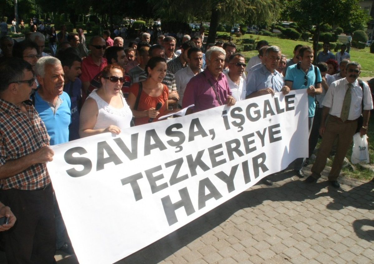 Suriye Tezkeresine Tepki