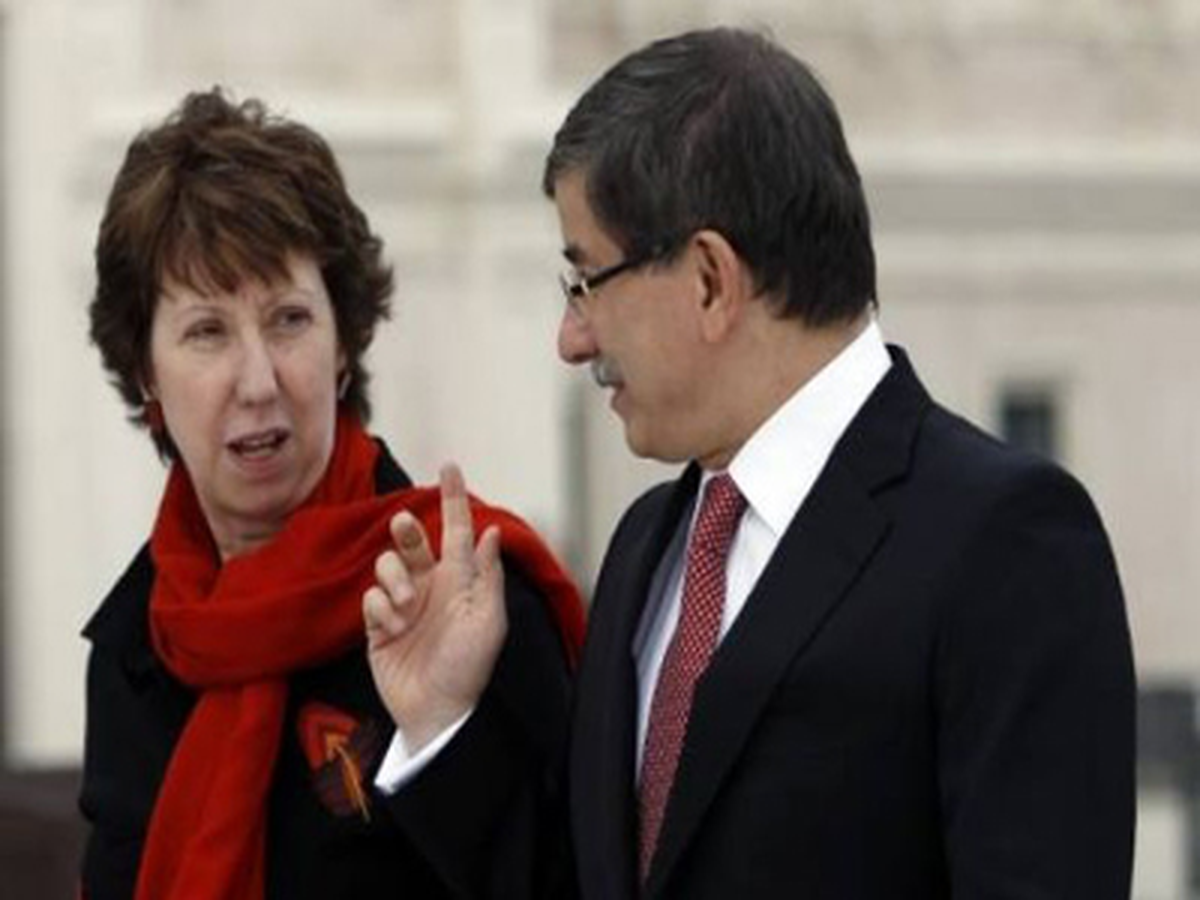 Tekrar -Ashton, Davutoğlu\'nu Aradı