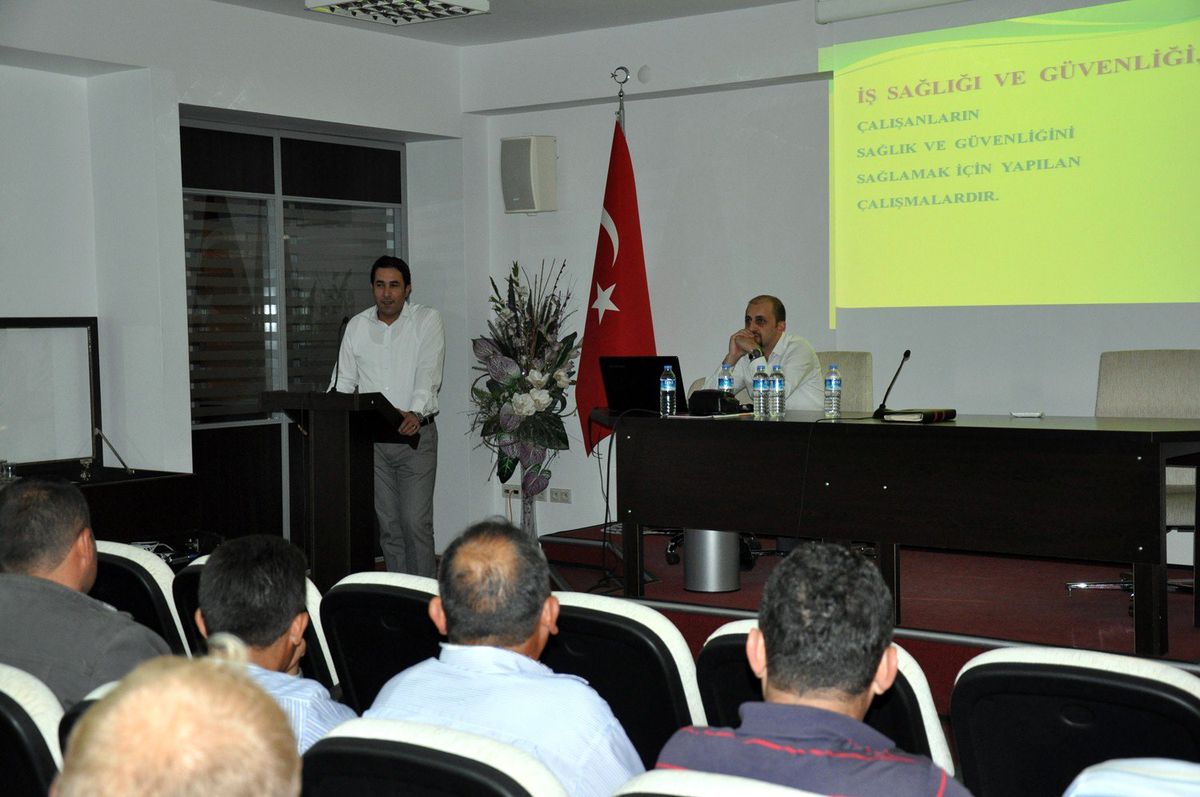 Belediye Personeline İş Güvenliği Eğitimi