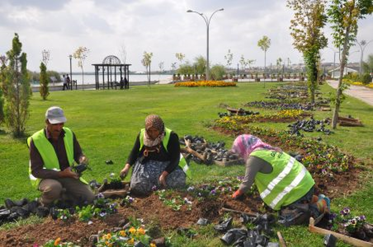 Gölbaşı\'nda Parklar Kışa Hazırlanıyor
