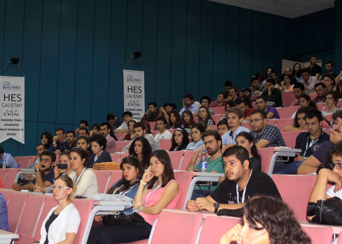 İnşaat Mühendisi Adaylarından Ktü\'de Hes Çalıştayı
