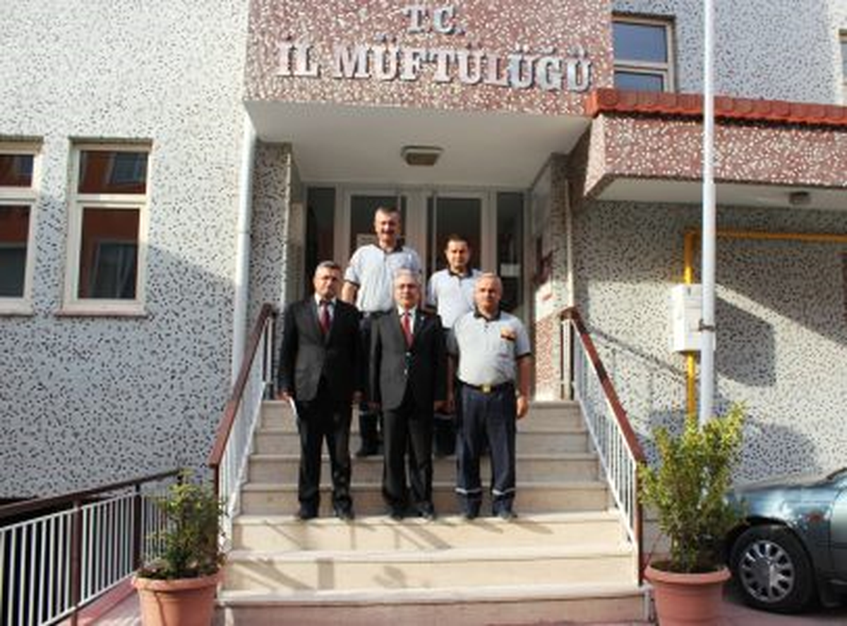 İtfaiye Müdürlüğünden Müftülüğe Ziyaret