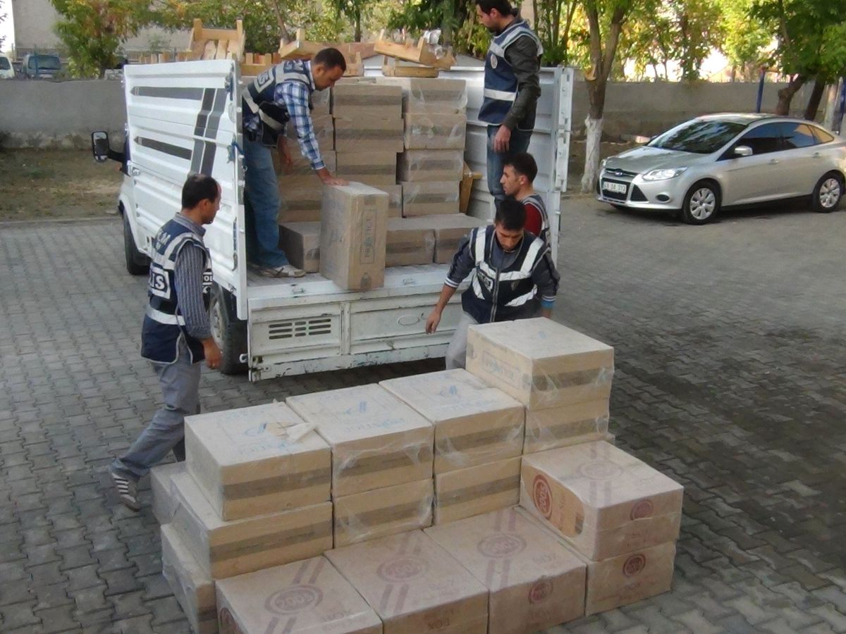 Muş\'ta Kaçak Sigara Operasyonu