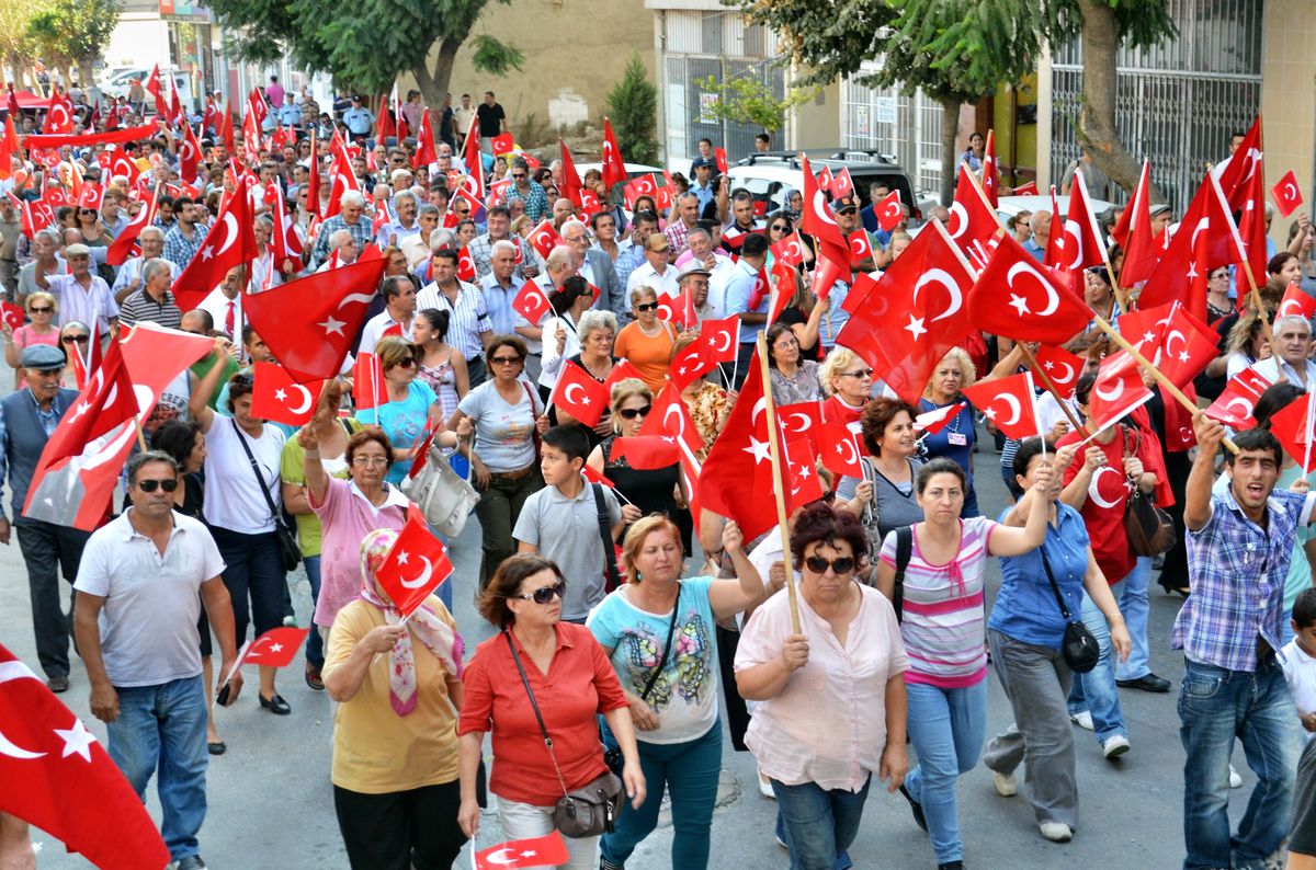 Söke Teröre Karşı Tek Yumruk Oldu